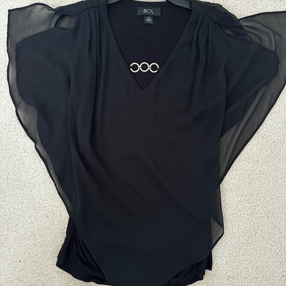 Black dressy top
